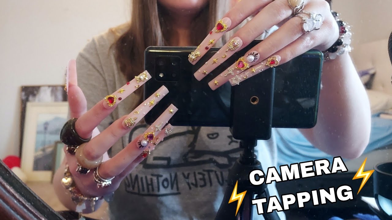 Fast and Aggressive Camera Tapping and Scratching ASMR