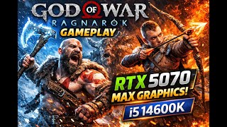🗿 God of War Ragnarok EP-4 | RTX 5070 | i5 14600k | Max Graphics @DeveloperLike
