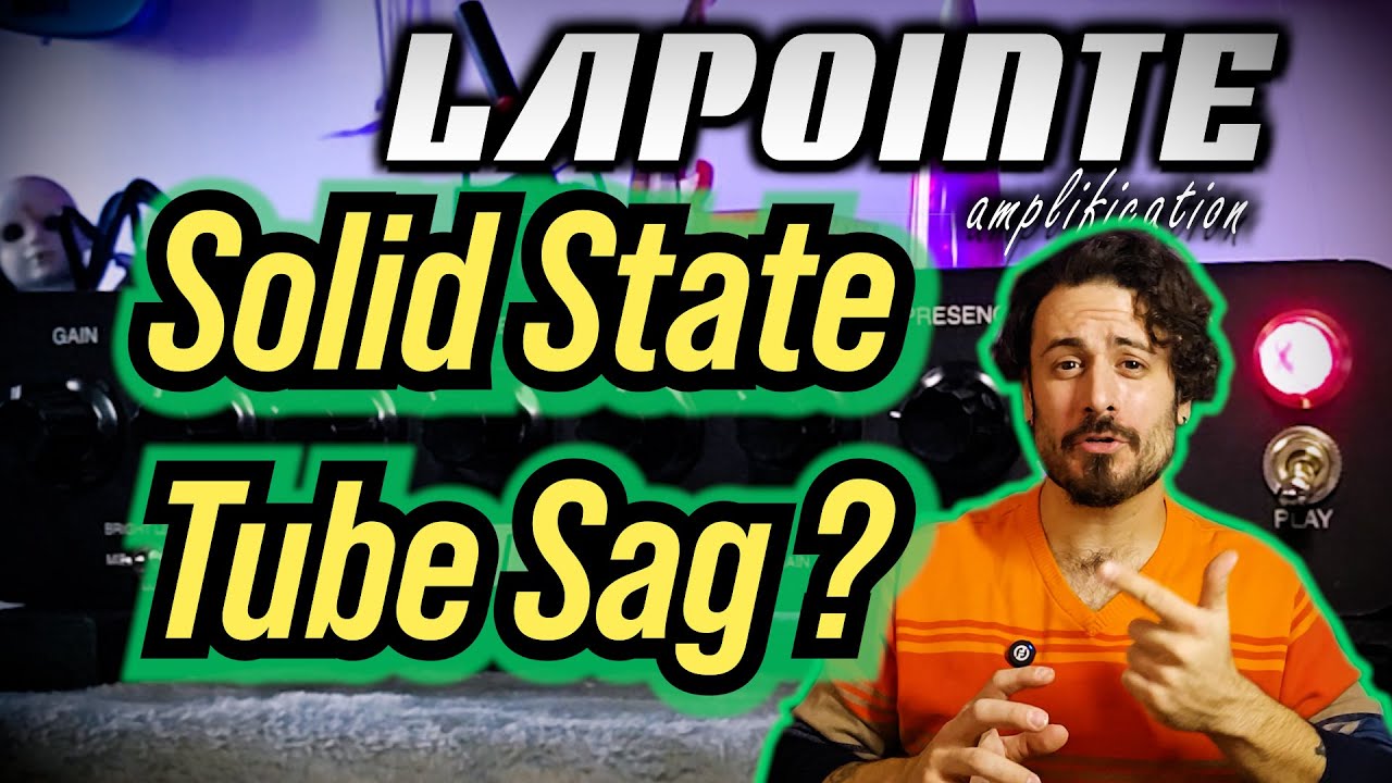 The Solid State Amplifier that SAGS and weight nothing : Lapointe Starsonic Amplifier demo