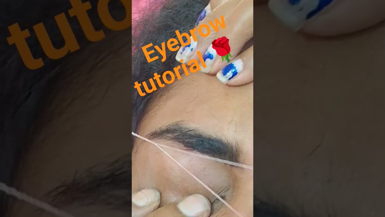 Eyebrow tutorial 🌹 For Beginner 👍 
