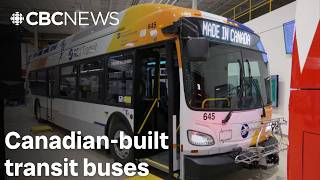 Canadian-built transit buses rolled out by New Flyer Canadian-built transit buses rolled out by New Flyer