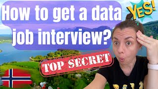 Tips to change CV to get a job interview in Norway. The power of GitHub