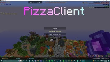 SHOWCASE Pizza Client Best QOL MOD Hypixel Skyblock