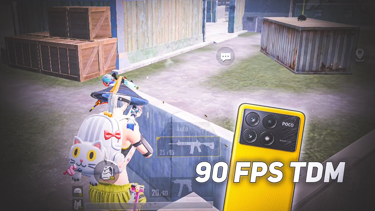 90 FPS TDM GAMEPLAY POCO X6 PRO 5g NEW UPDATE BGMI 3.4 90 FPS GAMEPLAY ...
