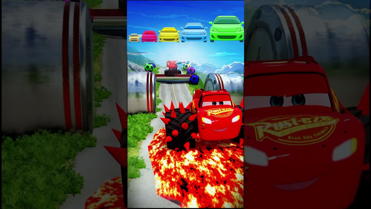 💥100 KM/H INTO BOLLARDS — TOTAL DESTRUCTION | BeamNG.drive💥