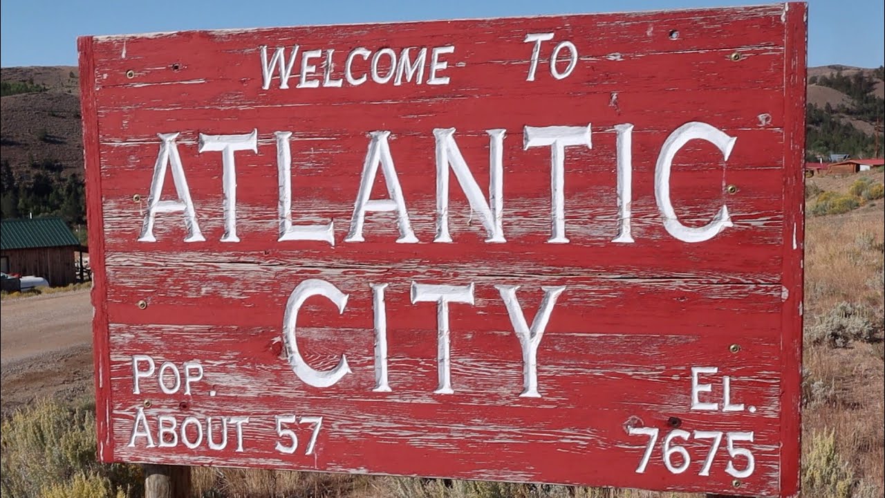 Walking tour of Atlantic City Wyoming YouTube