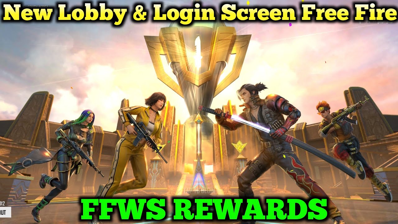 New Lobby In Free Fire | Upcoming Lobby Free Fire | New Login Screen Free Fire