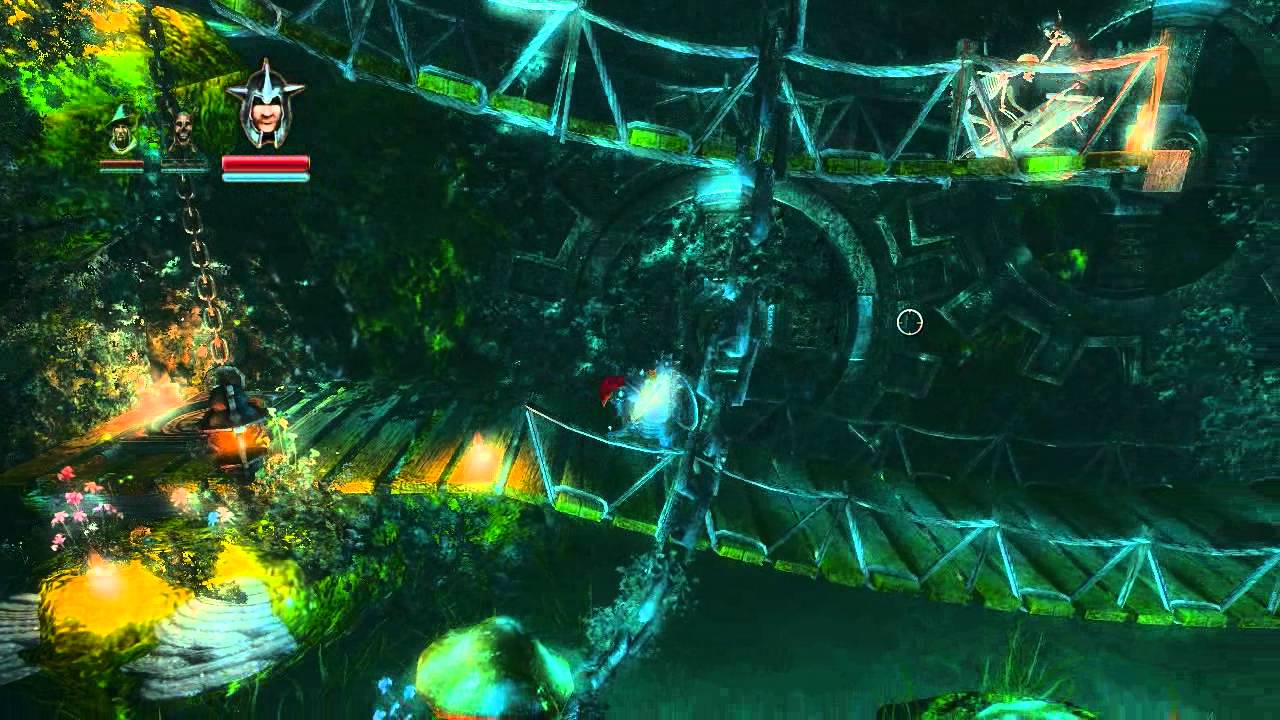 Trine Walkthrough | Chapter 9 | Fangle Forest (Very Hard)