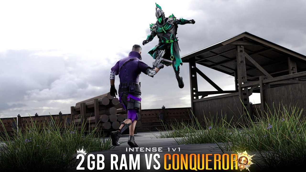 2GB Ram vs Conqueror | 1v1 Intense Tdm | Bgmi