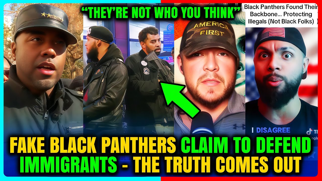 Fake Black Panthers Exposed After Threats Against ICE Agents