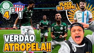 GOLEADA E CLASSIFICAÇÃO DO PALMEIRAS!! FLACO FICOU SABENDO EM CAMPO DA CONVOCAÇÃO PRA COPA!!