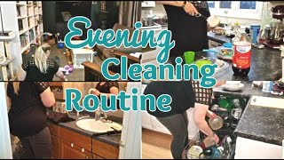AFTER DARK RELAXING CLEANING ROUTINE/ SAHM EVENING CLEANING ROUTINE