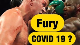 Tyson Fury-Deontay Wilder 3 MAYBE  postponed after COVID-19 outbreak