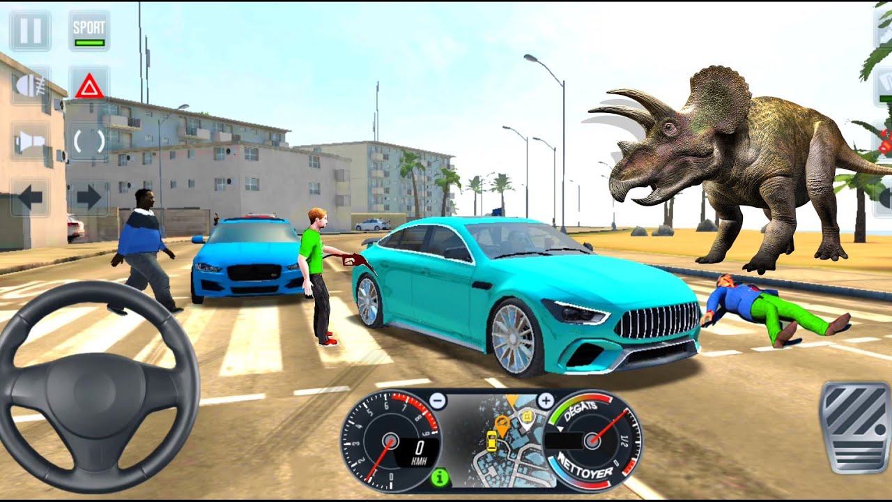 Taxi sim 2020 💥 | Car games Mercedes Benz  best android games 2022 - Android Gameplay