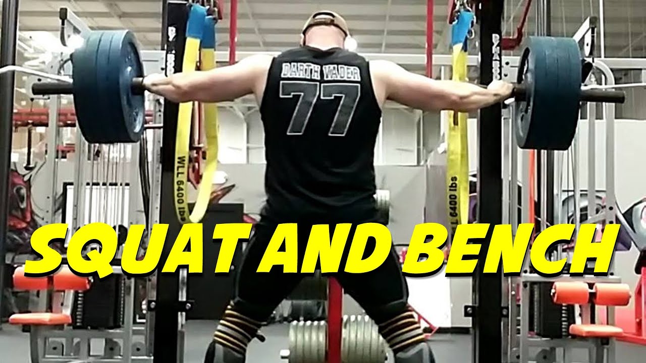 Massive Iron 4-Set Squat and Bench Press Protocol