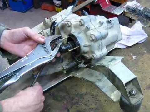 Changement joint spi boite transfert 4.16 jimny, how to 