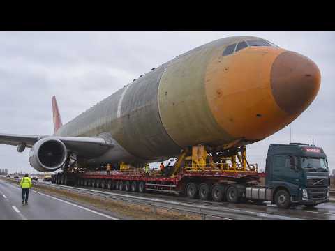 Extreme Dangerous Transport Skill Operations Oversize Truck | Biggest Heavy Equipment Machines