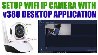 setup wifi ip camea with V380 desktop application screenshot 3