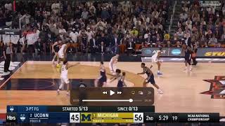 UCONN - Baseline Runner Action!