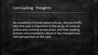 Project 1   Case Analysis   Fall 2020