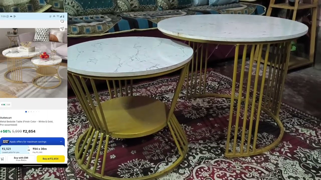 Flipkart Table review//Sofa table review buy from Flipkart 