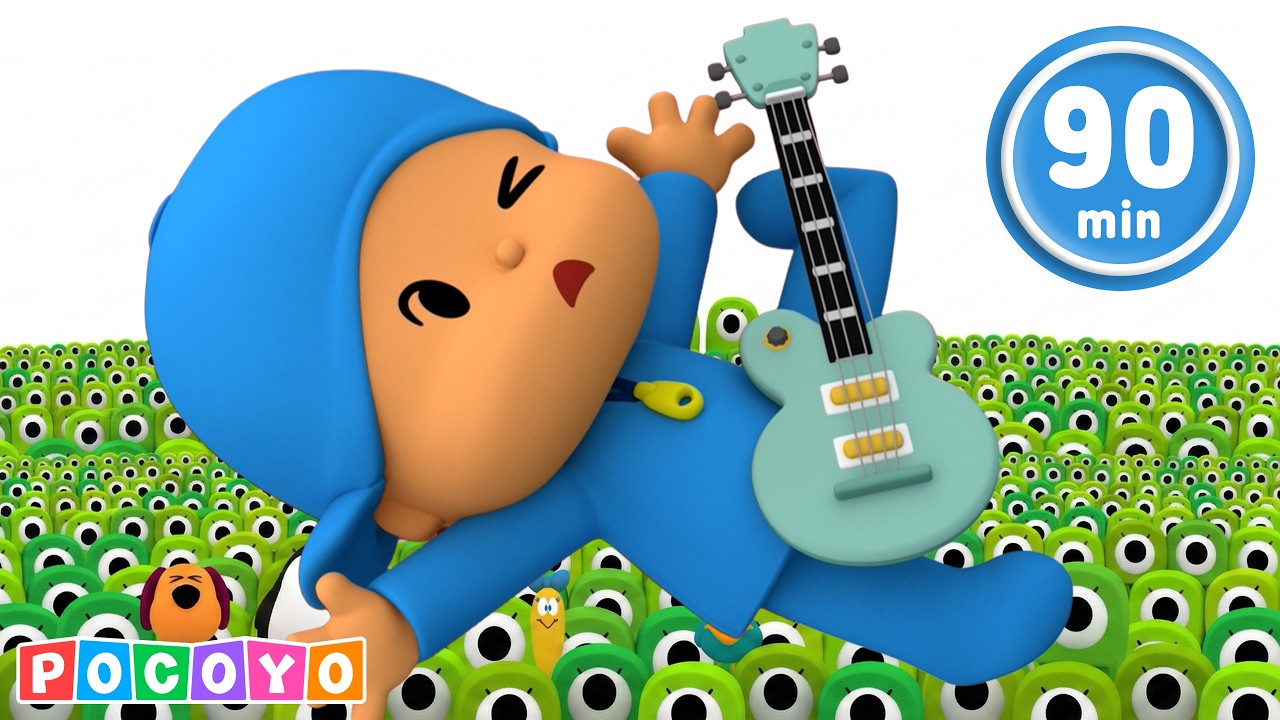 Pocoyo Földönkívüli Zenekara! Rock az űrben! 🎸👾 | POCOYO MAGYARUL  | Rajzfilm Gyerekeknek
