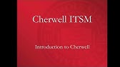 Cherwell Working On A Ticket Youtube