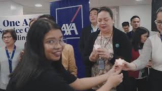 AXA Service Center BINONDO Office Blessing Feb 14 2019 #proudtobeaxa