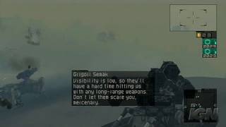 Chromehounds Xbox 360 Gameplay - Hillside Battle
