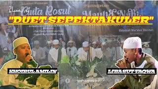 🔴 Duet !!!!! Libasut Taqwa Feat Khoirul Amilin || Qod Kafani || Hadroh Nurusobah live Wonosobo