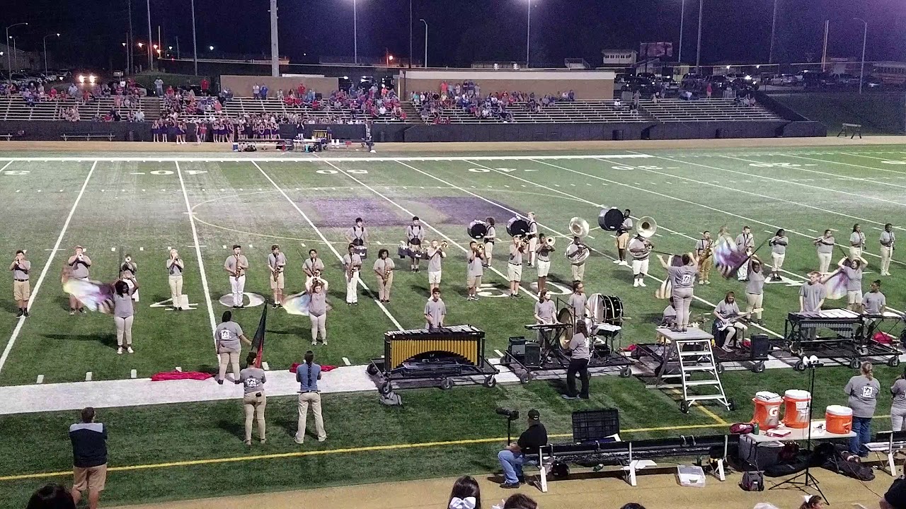 Dyersburg High School Marching Band August 31, 2018 - YouTube
