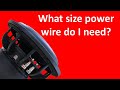 What size power wire do I need? Car Audio Power Wire Calculator