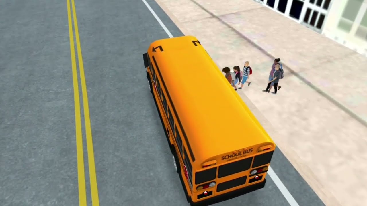School Bus Driving Gameplay level 6 