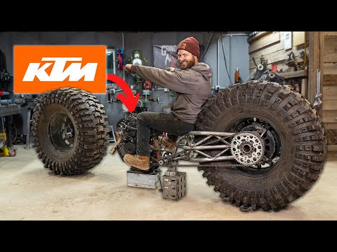 Monster Truck Chopper Build! 46 Tires + KTM Adventure