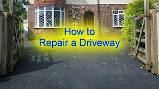 How to Repair Driveway - Painting, Sealing, Protecting