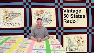 I took apart this old quilt and put it back together !?? (I'm going on Hiatus)