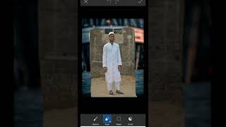 Eid Mubarak Photo Editing  #short | Picart Photo Editing Tutorial screenshot 5