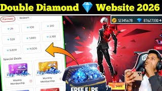 Double Diamond 🤯 80rs 200 💎 | 2025 New Double Diamond Top Up Website In Free Fire 🔥 |  screenshot 4
