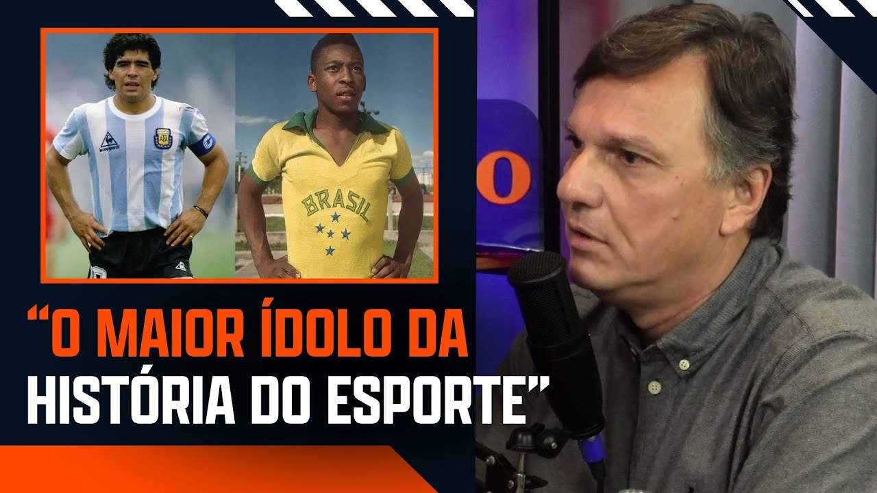 MAURO CEZAR COMENTA AS DIFERENÇAS ENTRE PELÉ E MARADONA