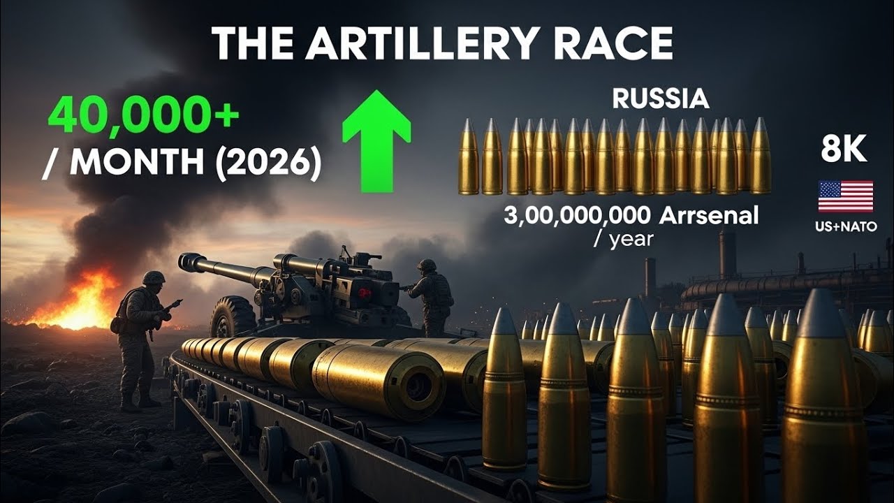 The Hidden War: Artillery Production Behind the Ukraine Conflict