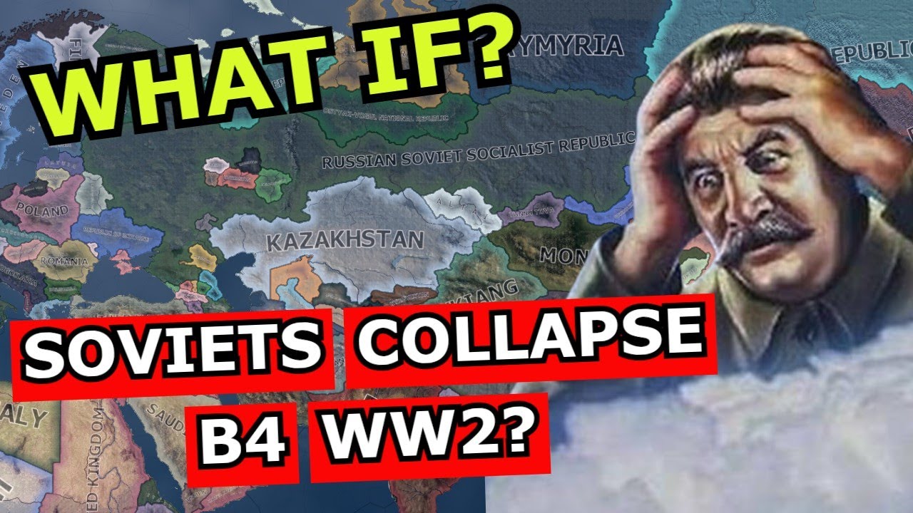 HOI4: Что, если бы Советы РАСПАЛИСЬ до Второй мировой войны?