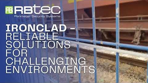 IRONCLAD Perimeter Intruder Detection System for Fences PIDS - Perimeter Alarm System.
