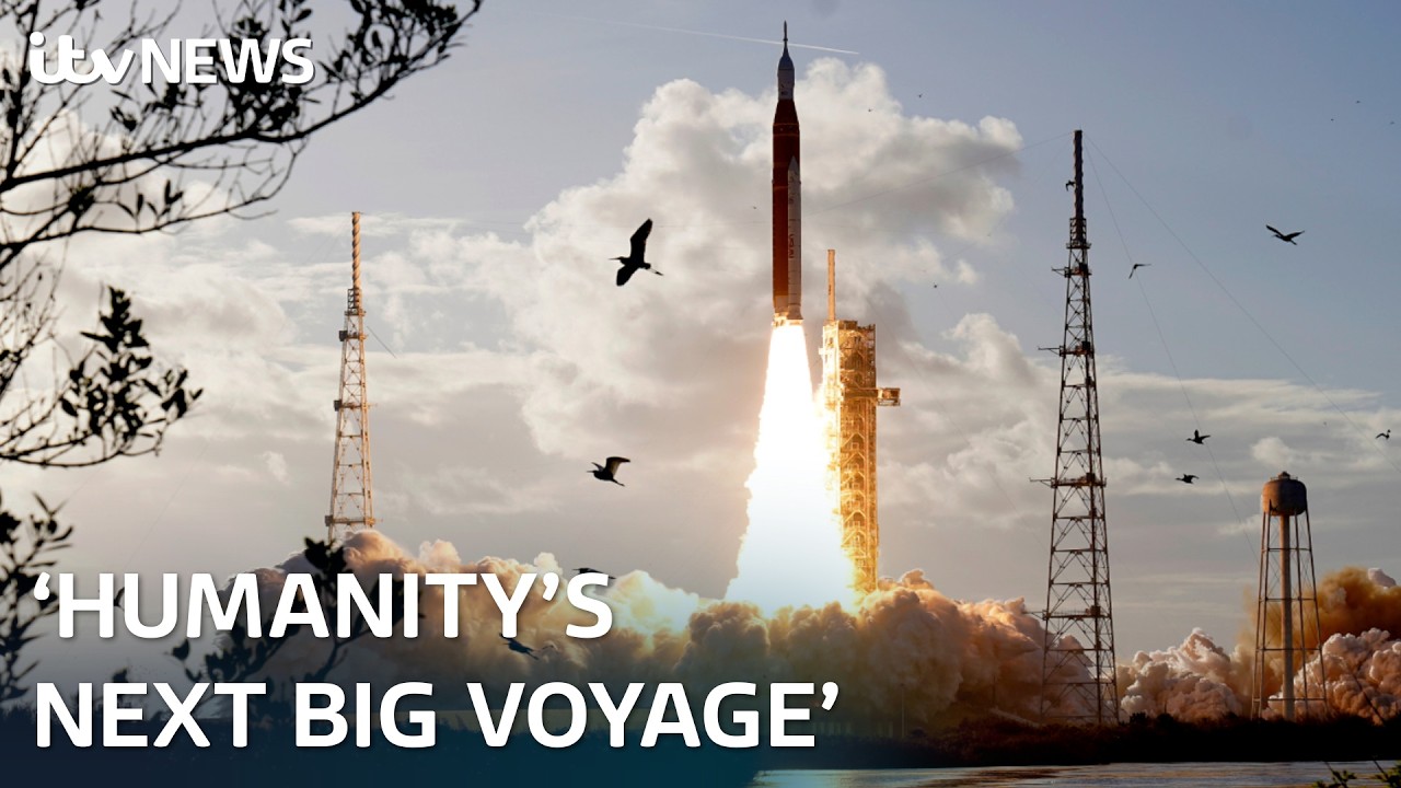 Watch in full - NASA's Artemis II astronauts blast off into space