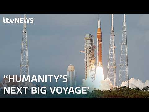 Watch in full - NASA's Artemis II astronauts blast off into space