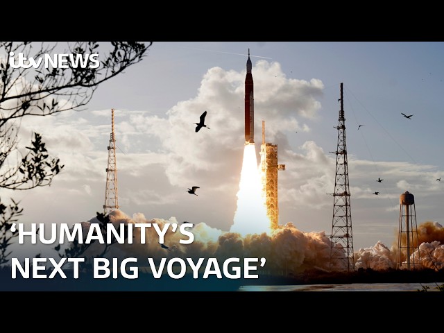 Watch in full - NASA's Artemis II astronauts blast off into space