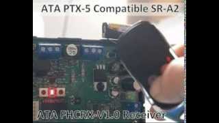 ATA PTX-5 garage door compatible remote control