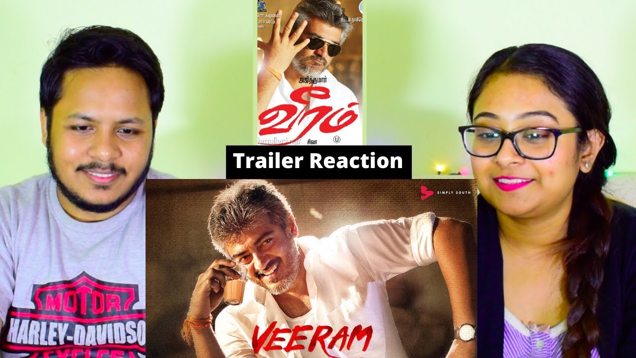 Veeram Official Trailer REACTION | Thala Ajith's | Ajith Kumar | Tamanna | DSP