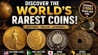 🌍 Discover the World's Rarest Coins Ever Found! 💰 | Hidden Treasures & Legendary Coin Stories