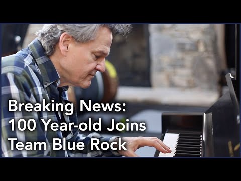 Breaking News: 100 Year-old Joins Team Blue Rock