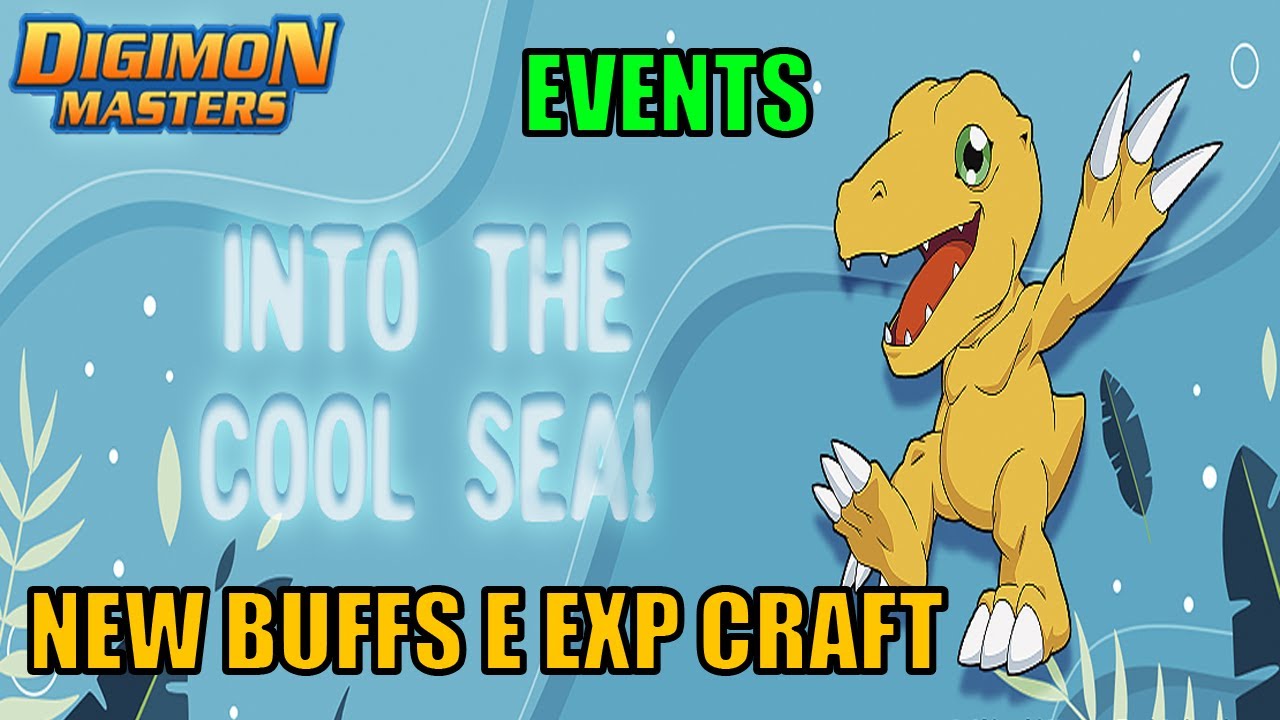 Digimon Masters New Buffs E Exp Item Fortune Cokie Eventos E Mais GDMO Att 14/06/2022